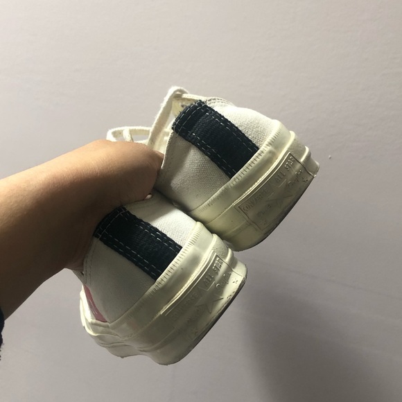 Comme des Garçons Play Converse  Heart Chuck 70 - Picture 5 of 6